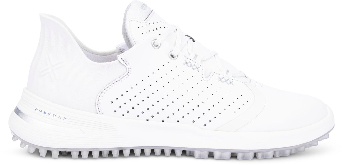 Payntr X-007 Womens, bílé dámské golfové boty bez spiků