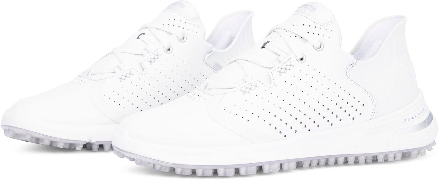 Payntr X-007 Womens, bílé dámské golfové boty bez spiků