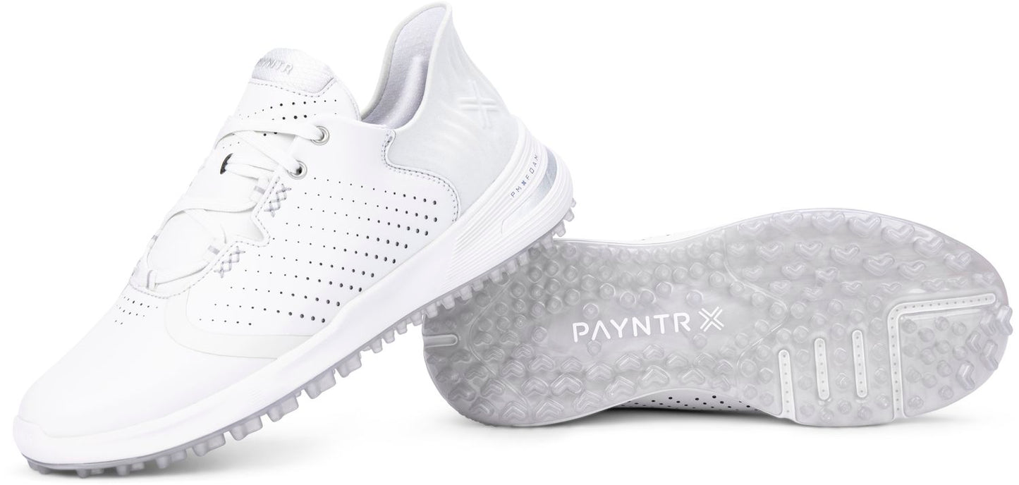Payntr X-007 Womens, bílé dámské golfové boty bez spiků