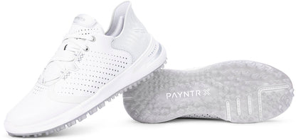 Payntr X-007 Womens, bílé dámské golfové boty bez spiků