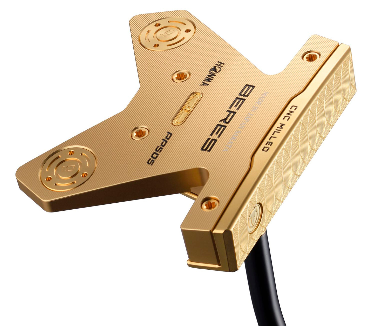 Honma Beres PP-505 Gold Plated, Super premium putter