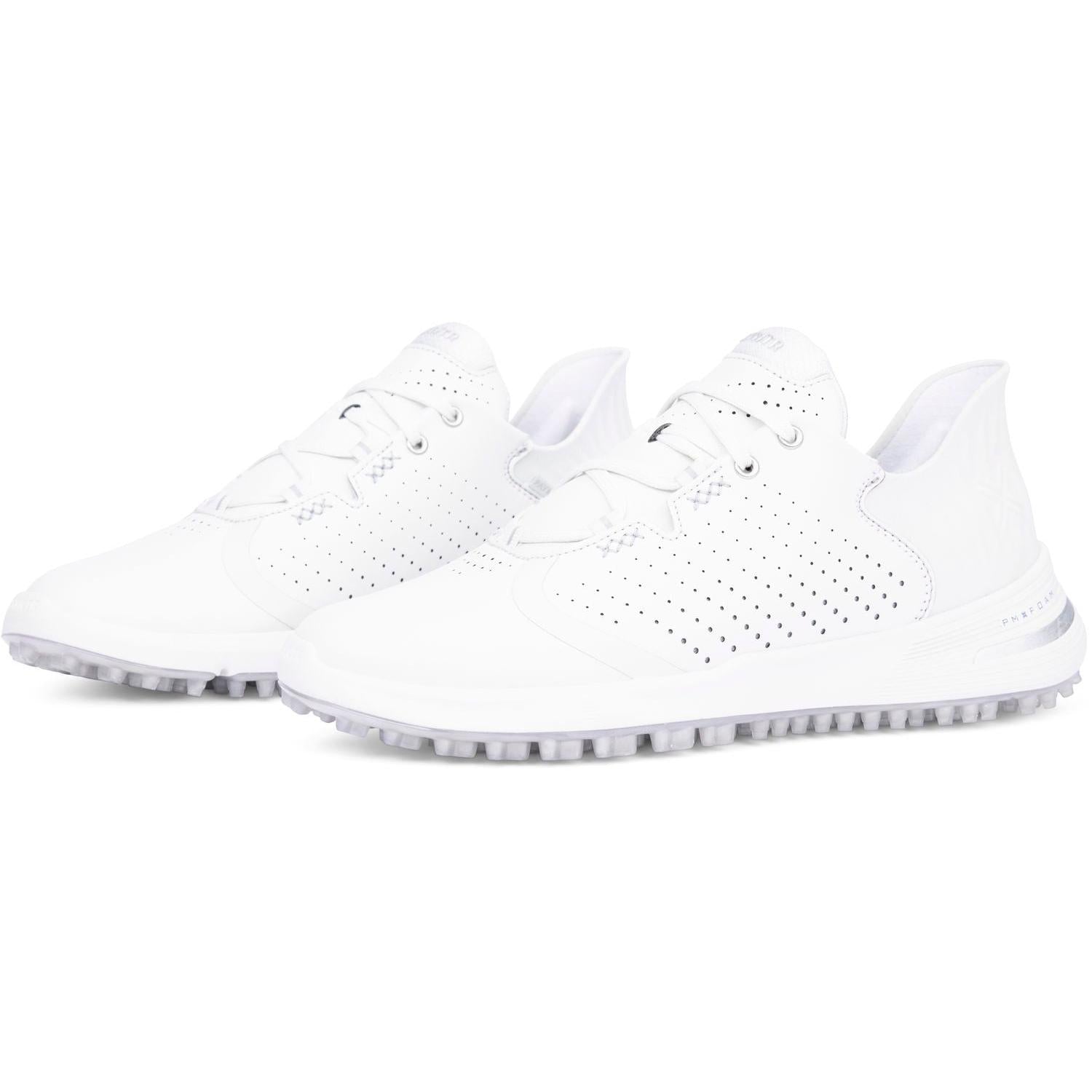 Payntr X-007 Womens, bílé dámské golfové boty bez spiků