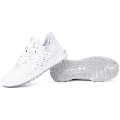 Payntr X-007 Womens, bílé dámské golfové boty bez spiků