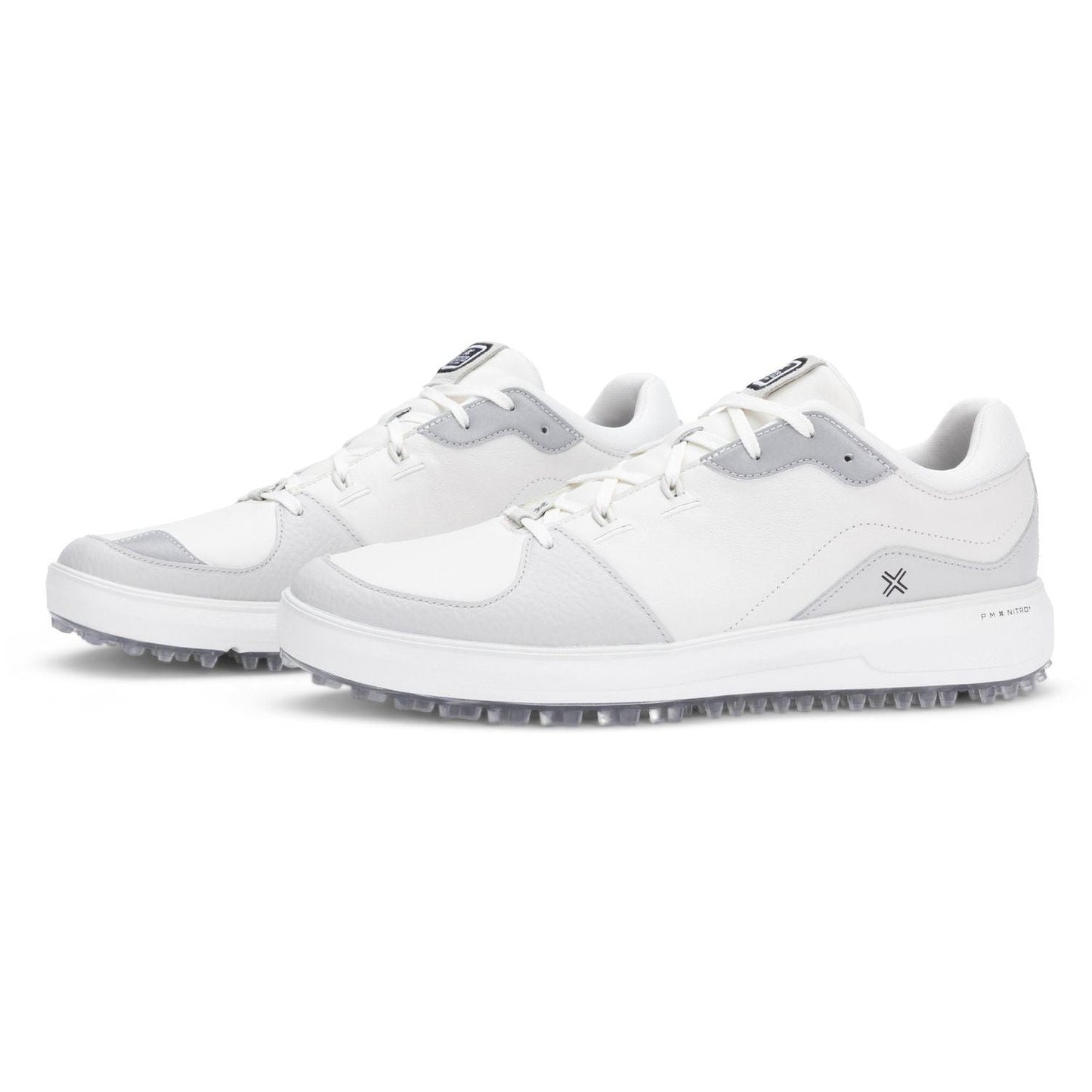 Payntr X Sport Classic LE, bílé stylové pánské bez spikové golfové boty