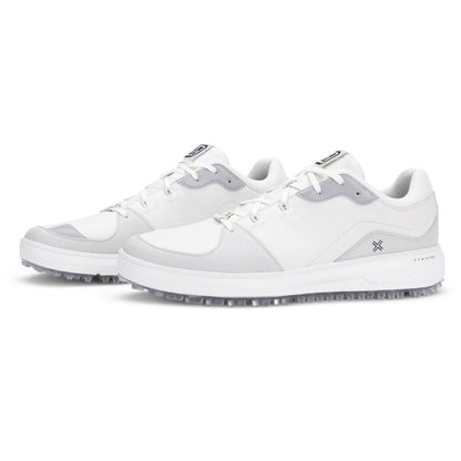 Payntr X Sport Classic LE, bílé stylové pánské bez spikové golfové boty