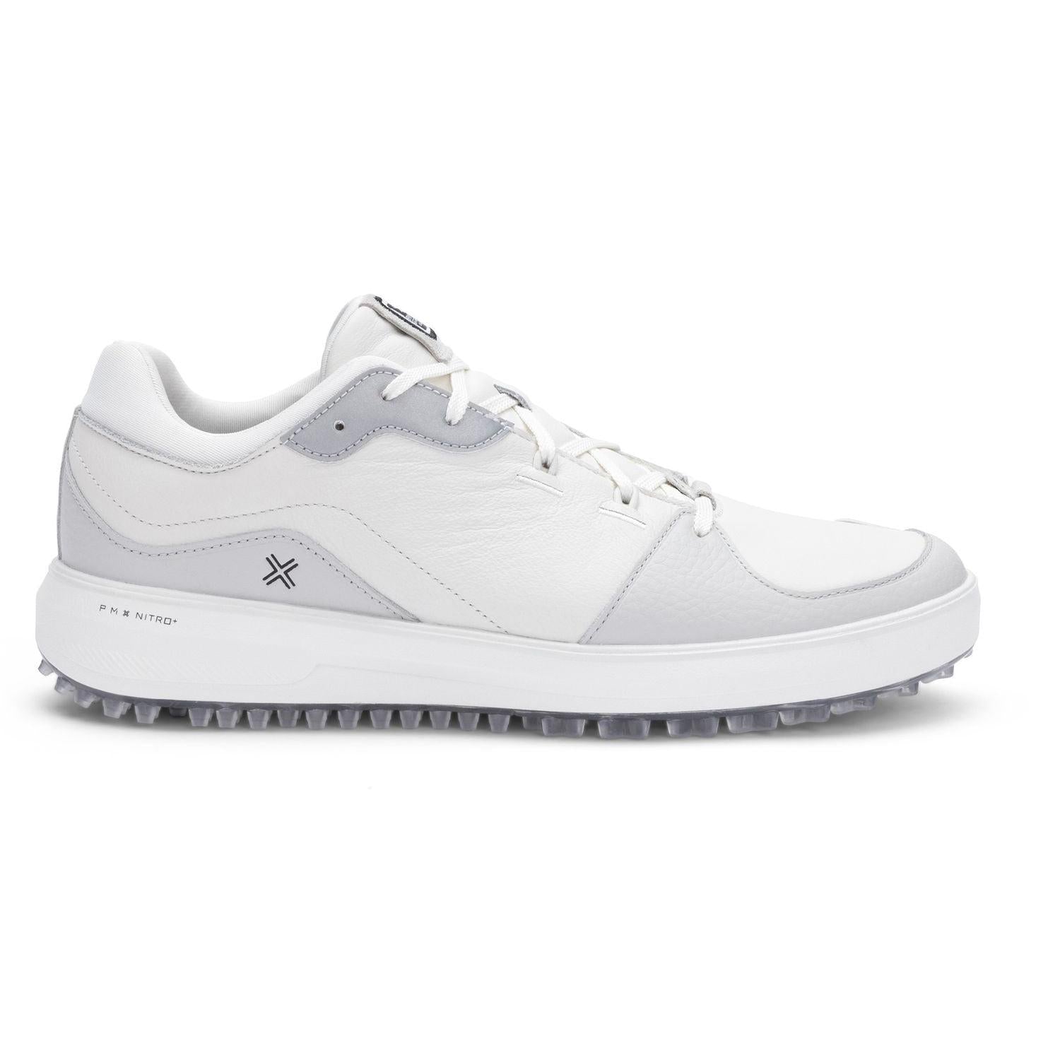 Payntr X Sport Classic LE, bílé stylové pánské bez spikové golfové boty