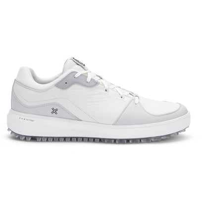 Payntr X Sport Classic LE, bílé stylové pánské bez spikové golfové boty