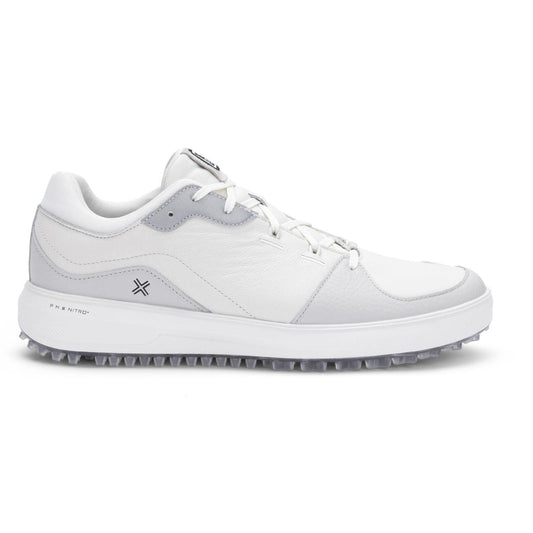 Payntr X Sport Classic LE, bílé stylové pánské bez spikové golfové boty
