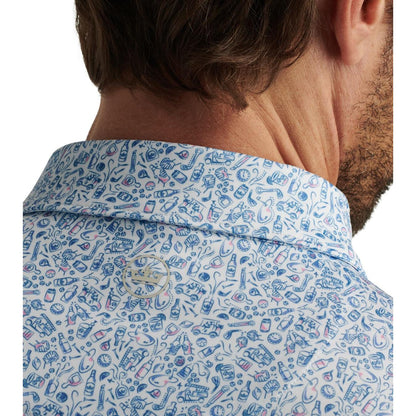Peter Millar Bar For The Course Performance Jersey, pánské golfové tričko