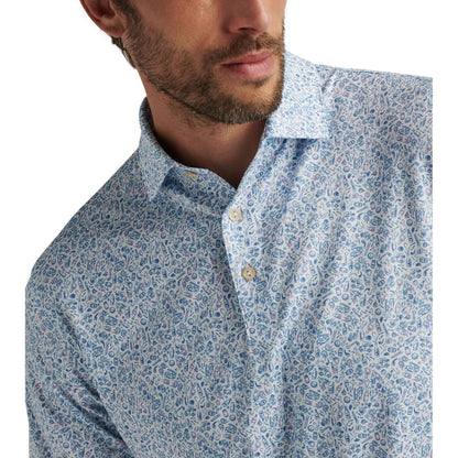 Peter Millar Bar For The Course Performance Jersey, pánské golfové tričko