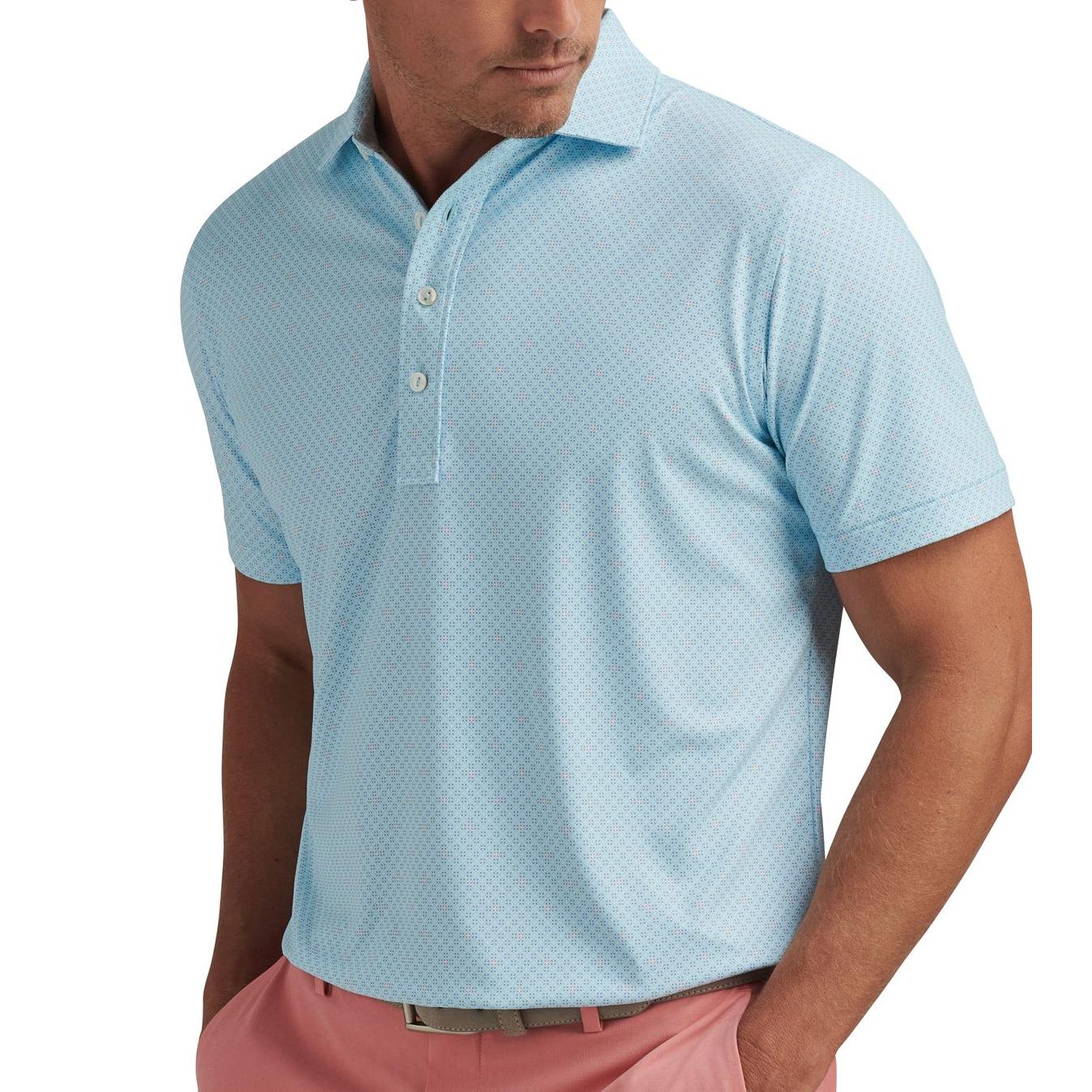 Peter Millar Bickett Performance Jersey, pánské golfové triko