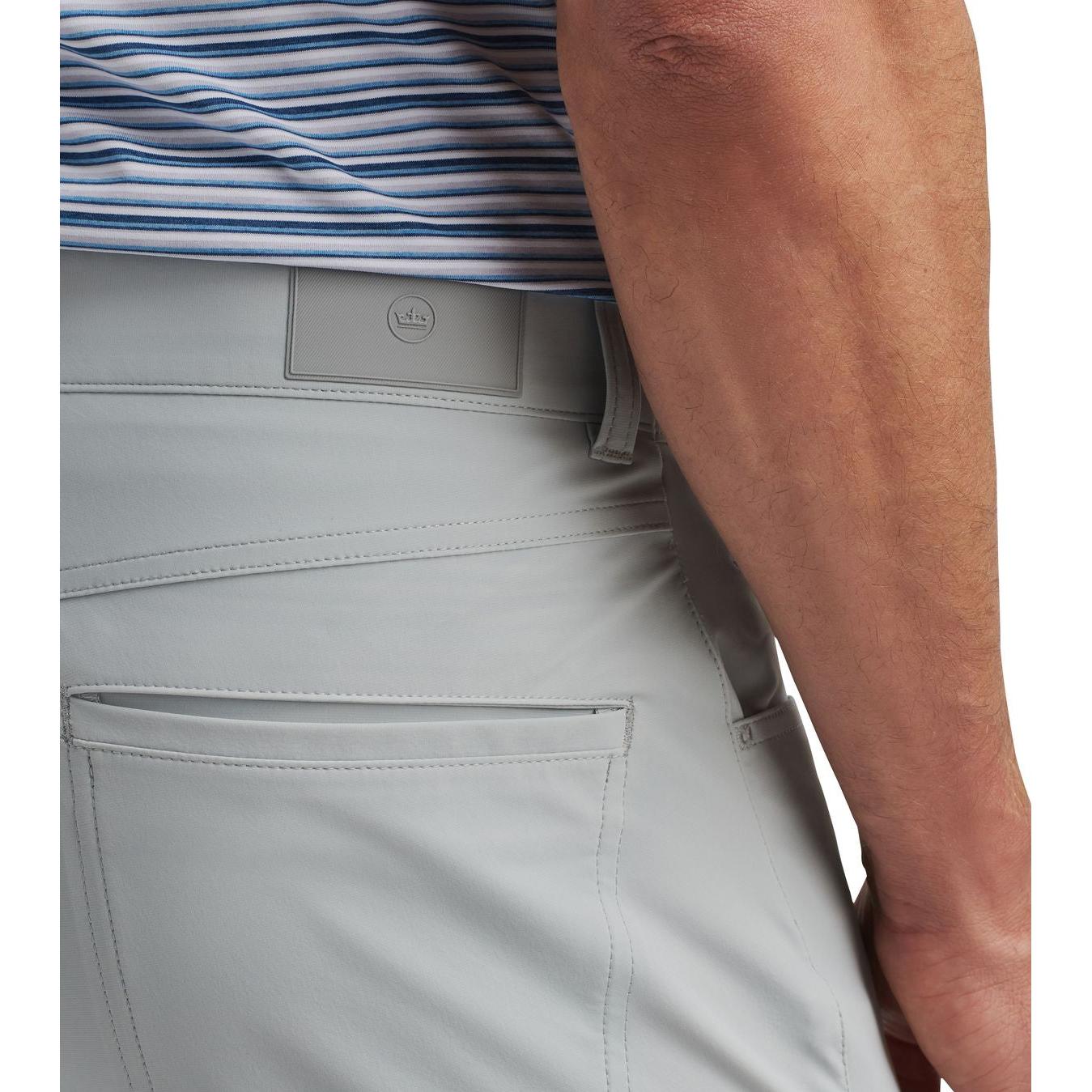 Peter Millar Bingham Performance Five-Pocket, British Grey, pánské golfové kalhoty