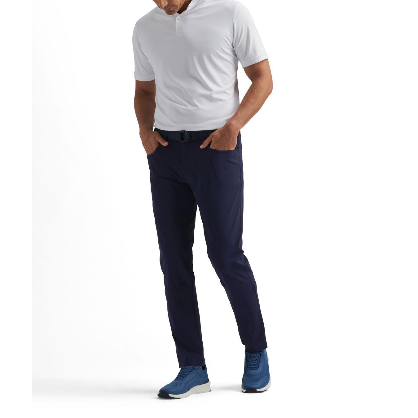Peter Millar Bingham Performance Five-Pocket, Navy, pánské golfové kalhoty