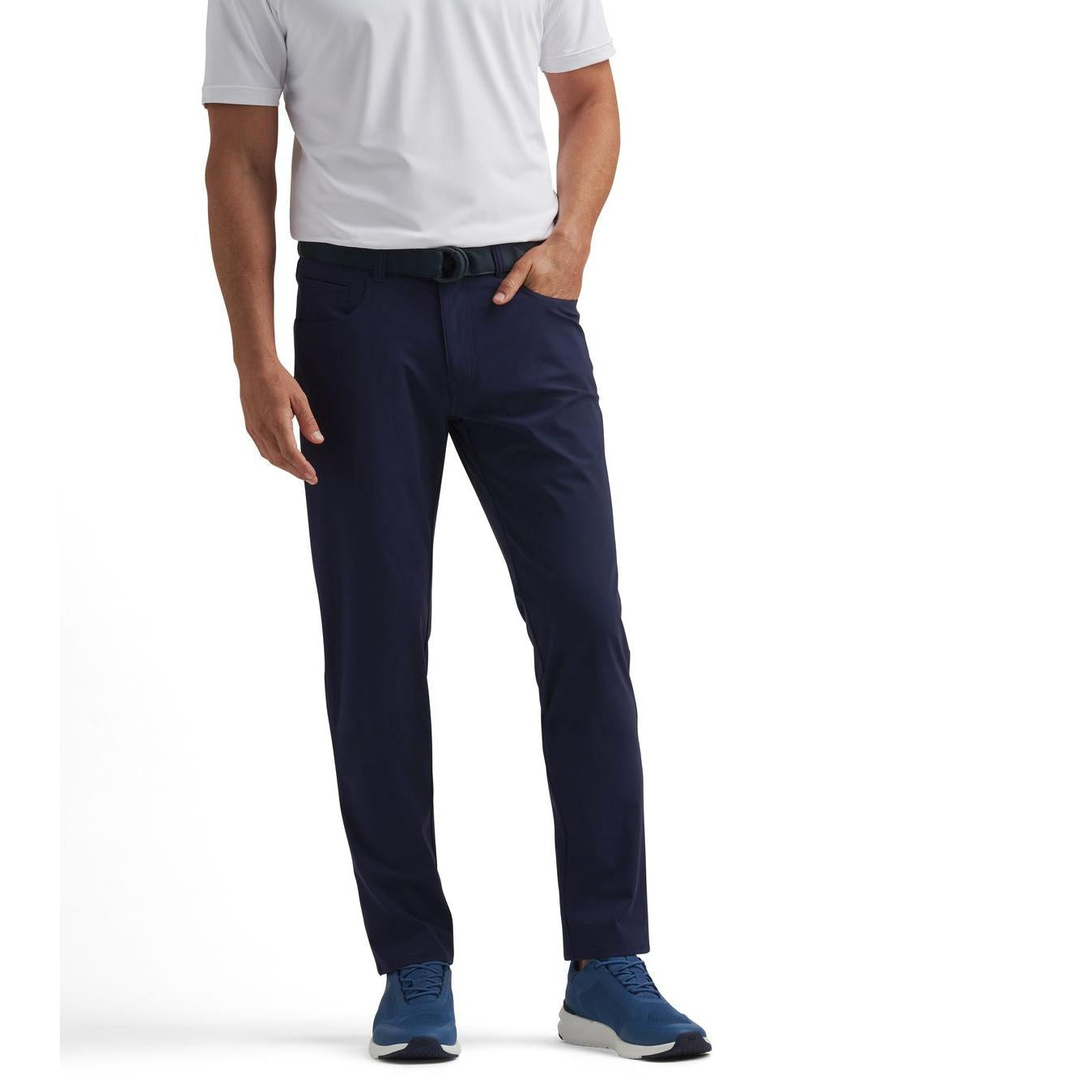 Peter Millar Bingham Performance Five-Pocket, Navy, pánské golfové kalhoty