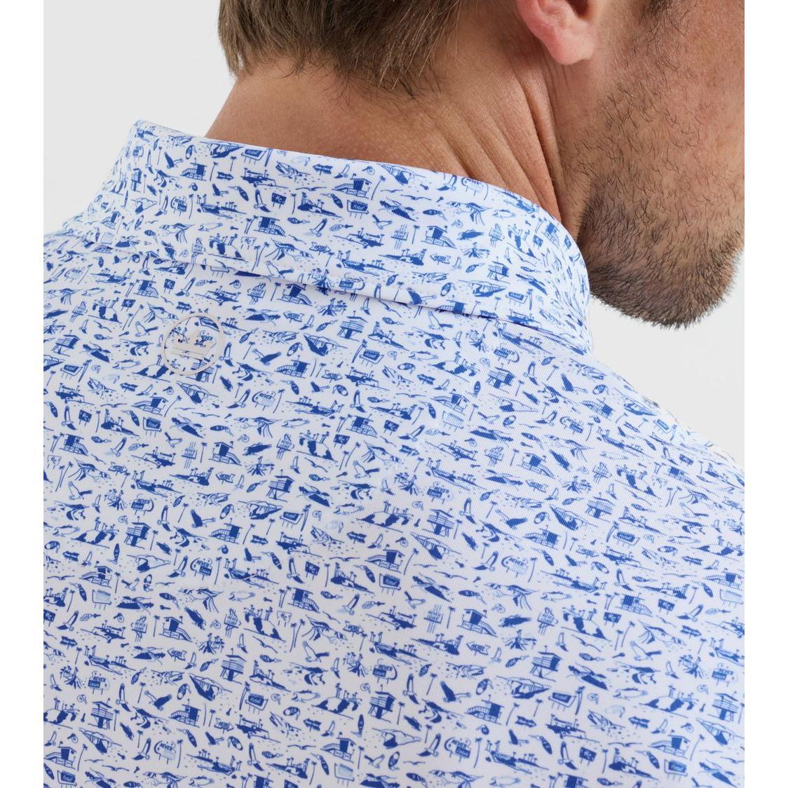 Peter Millar Coastline Polo, golfové tričko pro muže