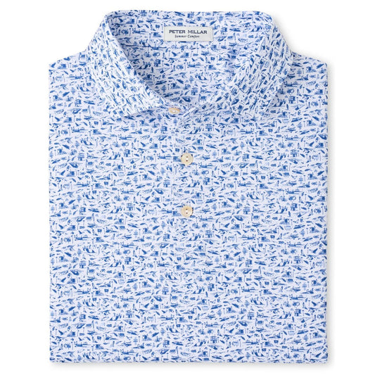 Peter Millar Coastline Polo, golfové tričko pro muže