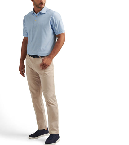 Peter Millar Costa Geo Performance Mesh, pánské golfové tričko