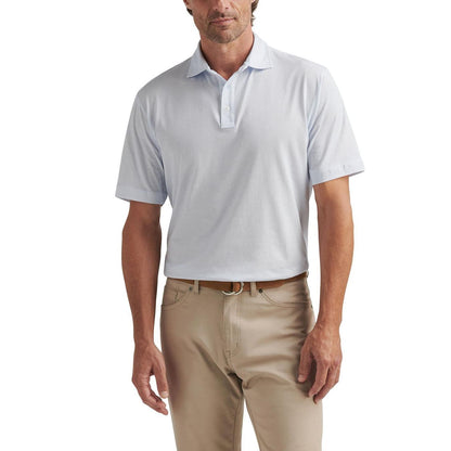 Peter Millar Crown Comfort Cotton Polo Polka Dot, bavlněné pánské golfové tričko
