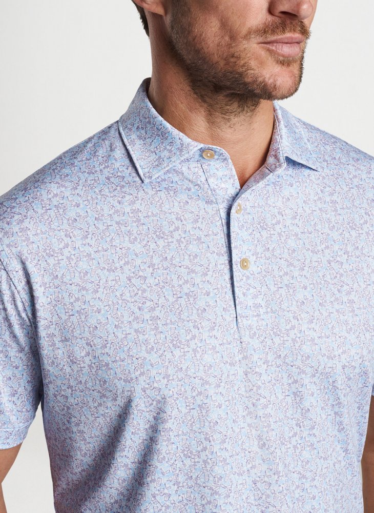 Peter Millar  Dazed & Transfused, White, Lavender Fog Peter Millar