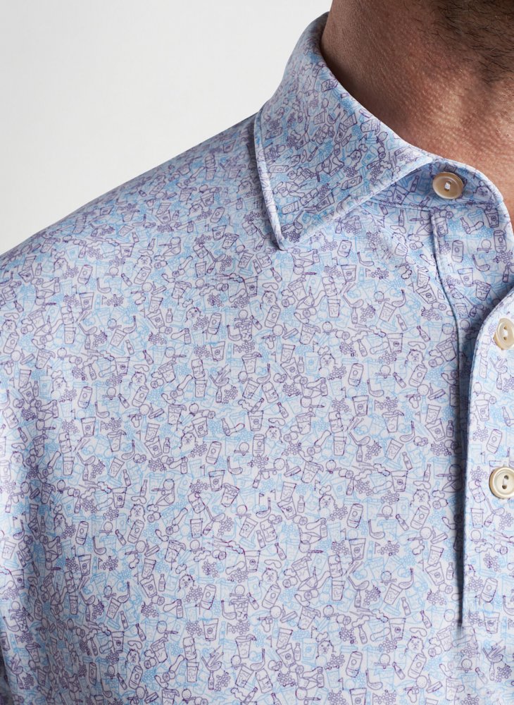 Peter Millar  Dazed & Transfused, White, Lavender Fog Peter Millar