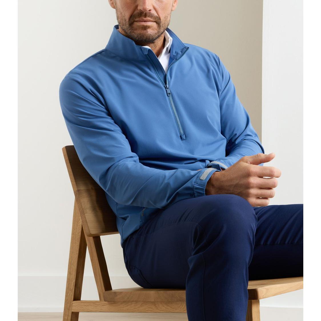 Peter Millar Dunes, lehká golfová bunda s krátkým zipem