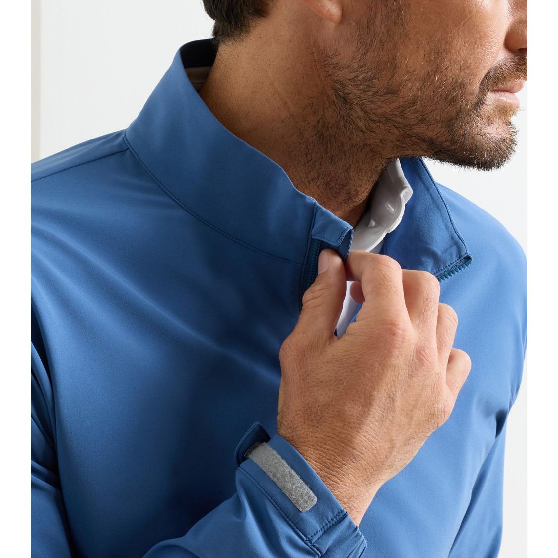 Peter Millar Dunes, lehká golfová bunda s krátkým zipem