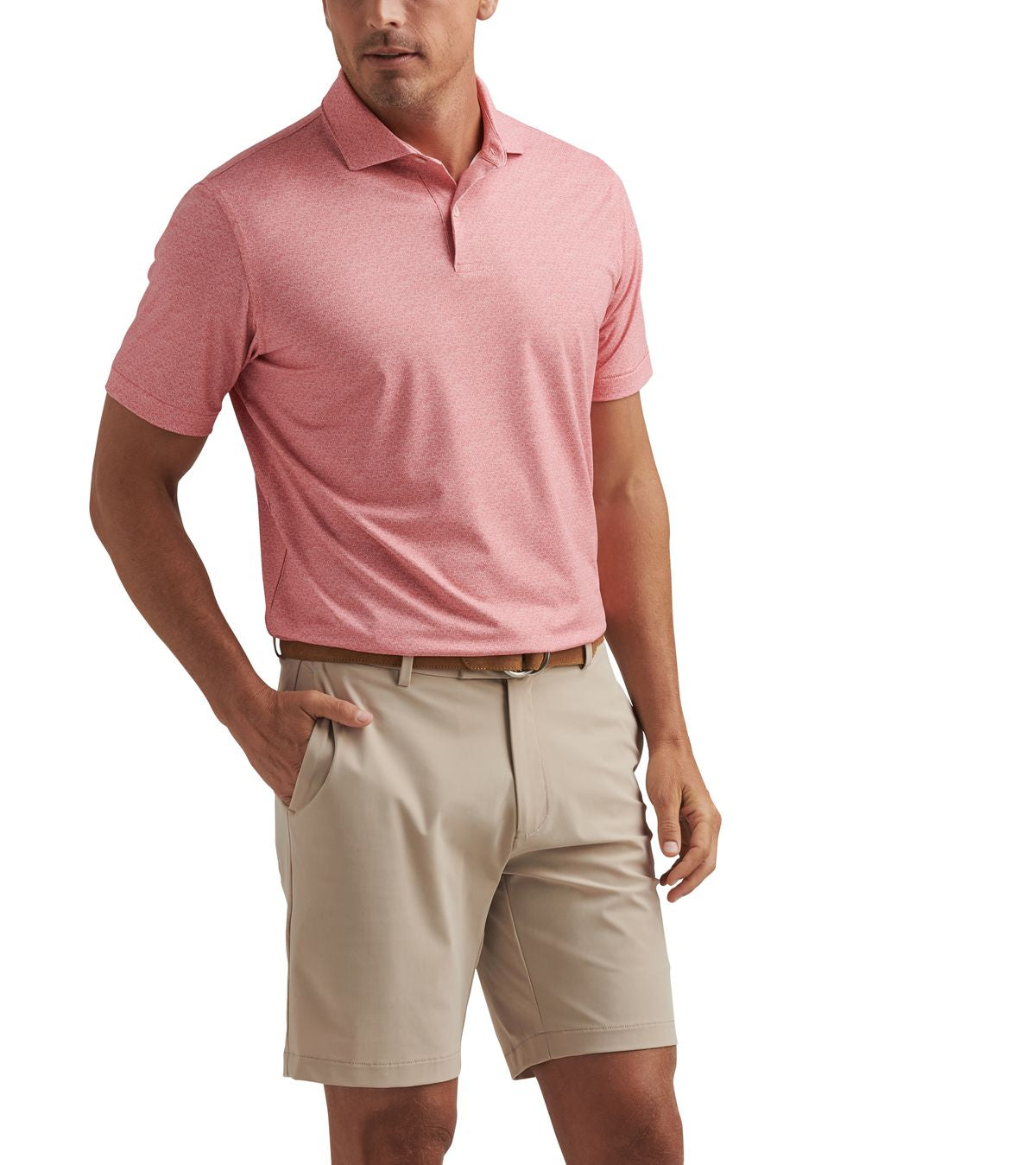 Peter Millar Espresso Martinis Performance, pánské golfové tričko