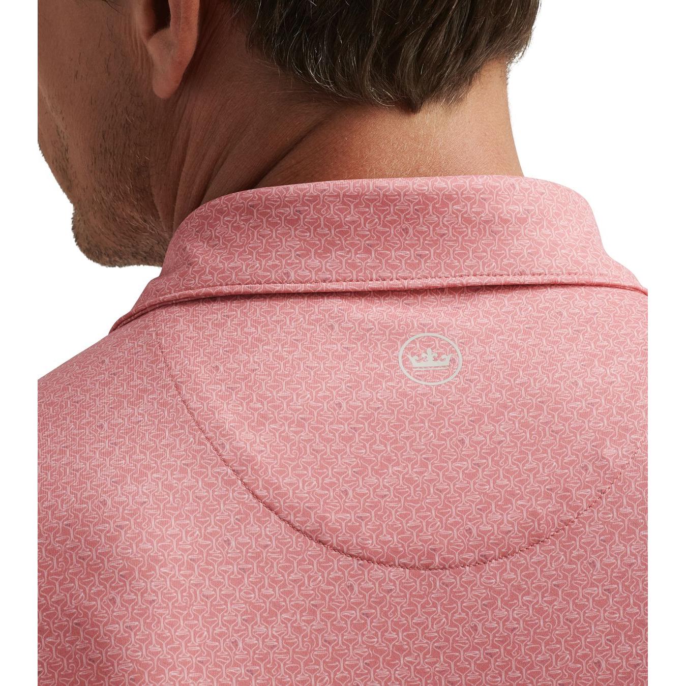 Peter Millar Espresso Martinis Performance, pánské golfové tričko