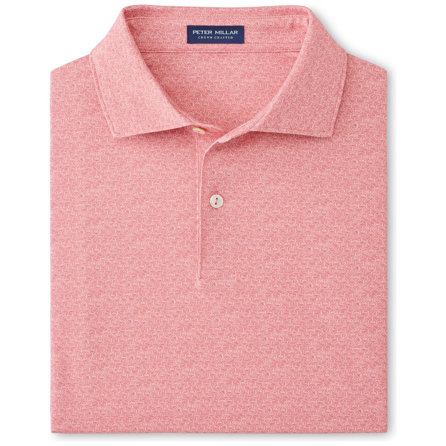 Peter Millar Espresso Martinis Performance, pánské golfové tričko