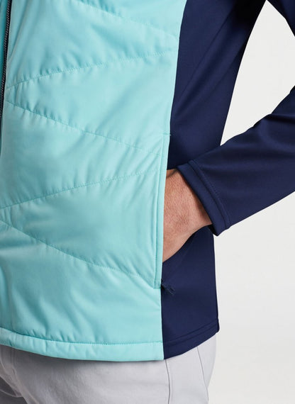 Peter Millar Merge Hybrid Jacket, Cabana Blue, Navy