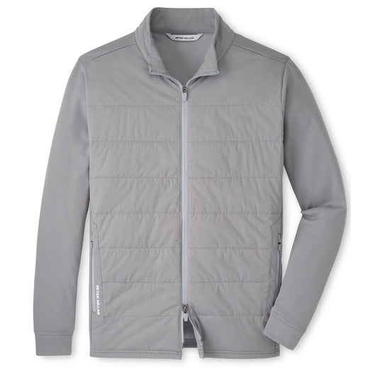 Peter Millar Merge Hybrid, zateplená bunda na golf šedá