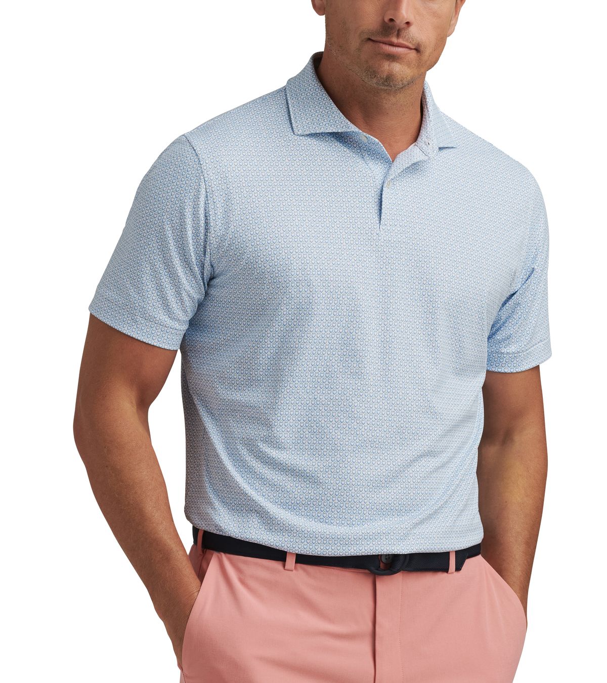 Peter Millar Palermo Performance, pánské golfové tričko
