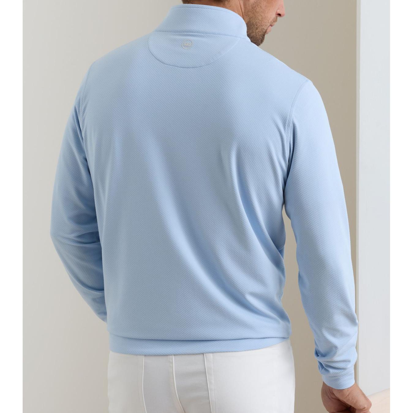 Peter Millar Perth Cross-Hatch, pánská mikina na golf