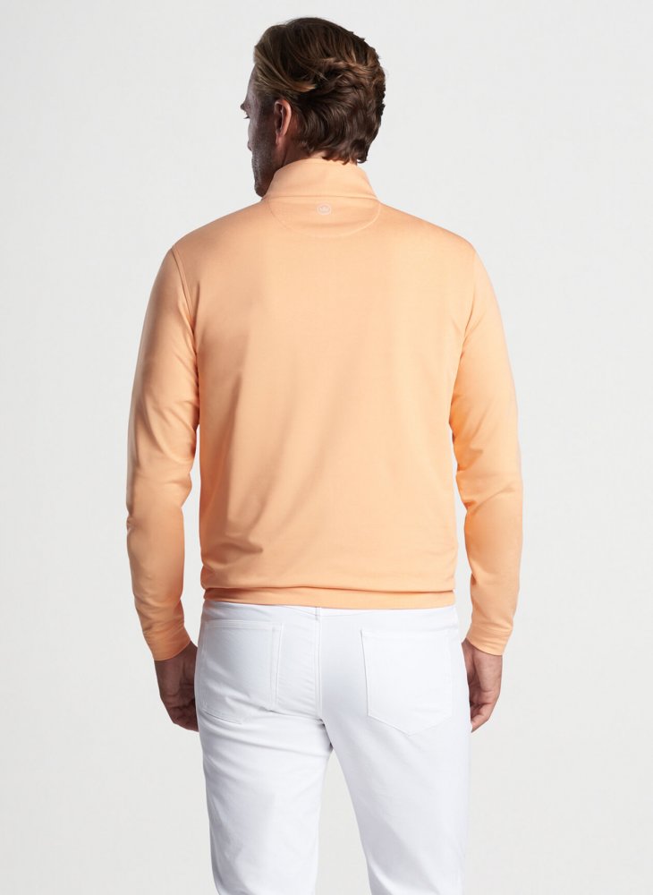 Peter Millar Perth Melange Performance, Orange Nectar