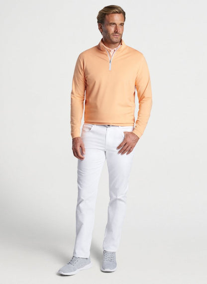Peter Millar Perth Melange Performance, Orange Nectar