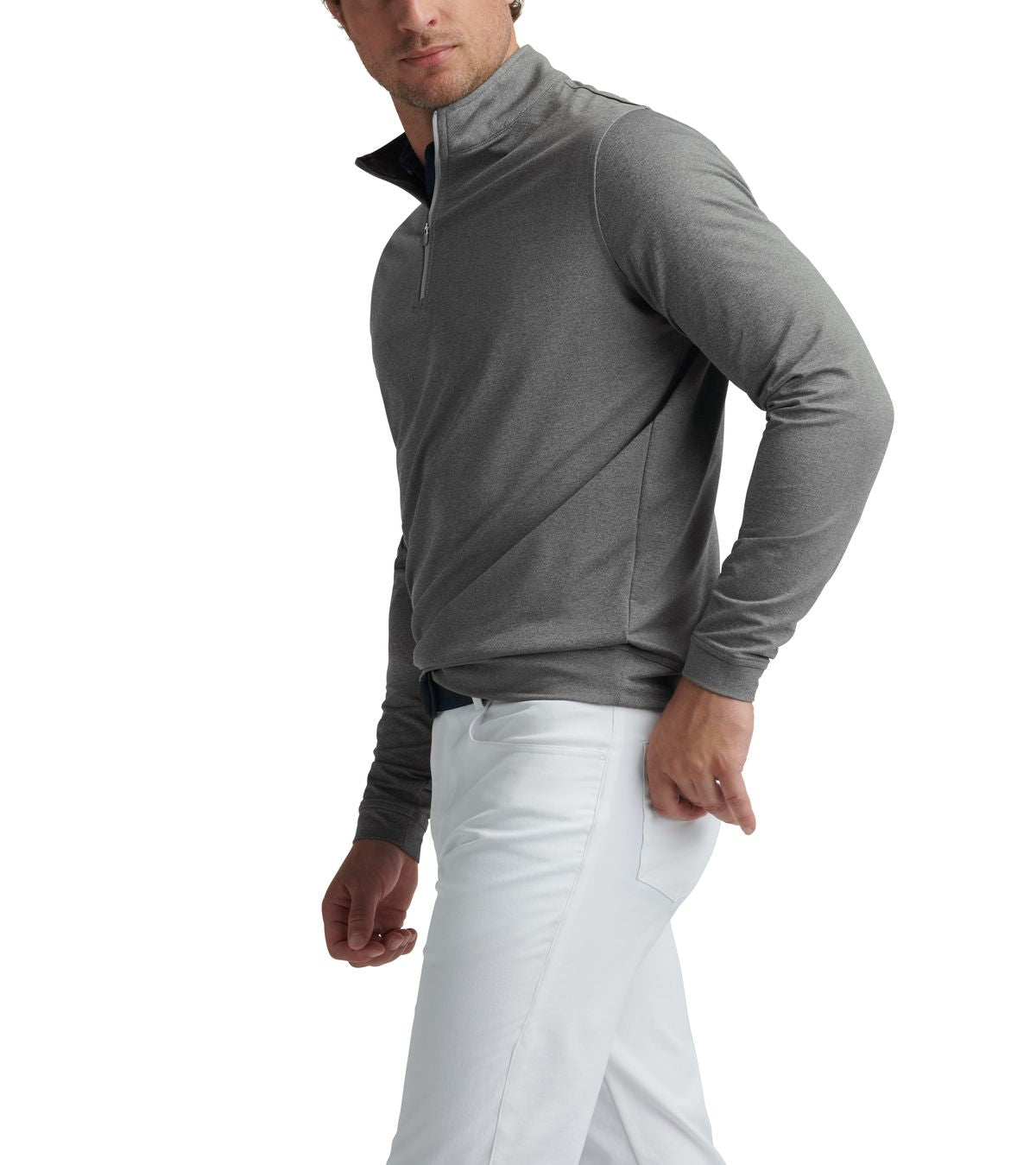 Peter Millar Perth Stretch Loop Terry, pánská golfová mikina