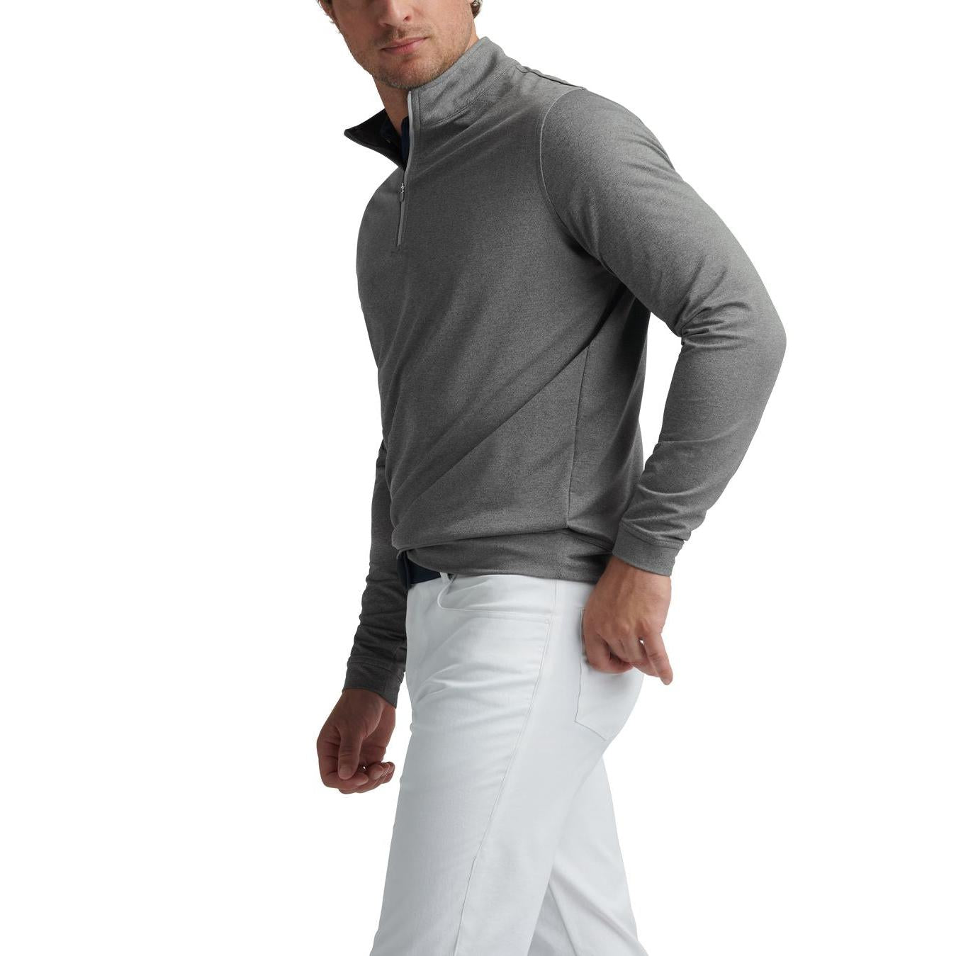 Peter Millar Perth Stretch Loop Terry, pánská golfová mikina