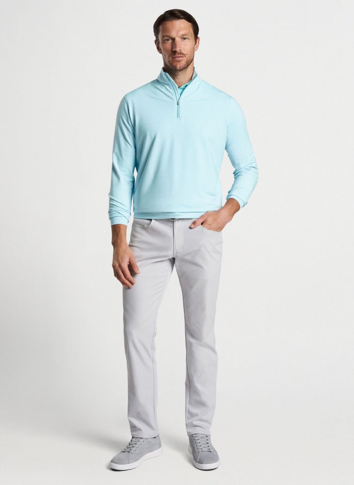 Peter Millar Perth Sugar Stripe Performance, Cabana Blue
