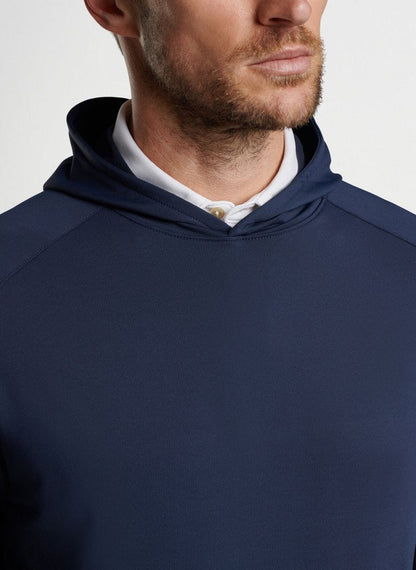 Peter Millar Pine Performance Hoodie, Navy