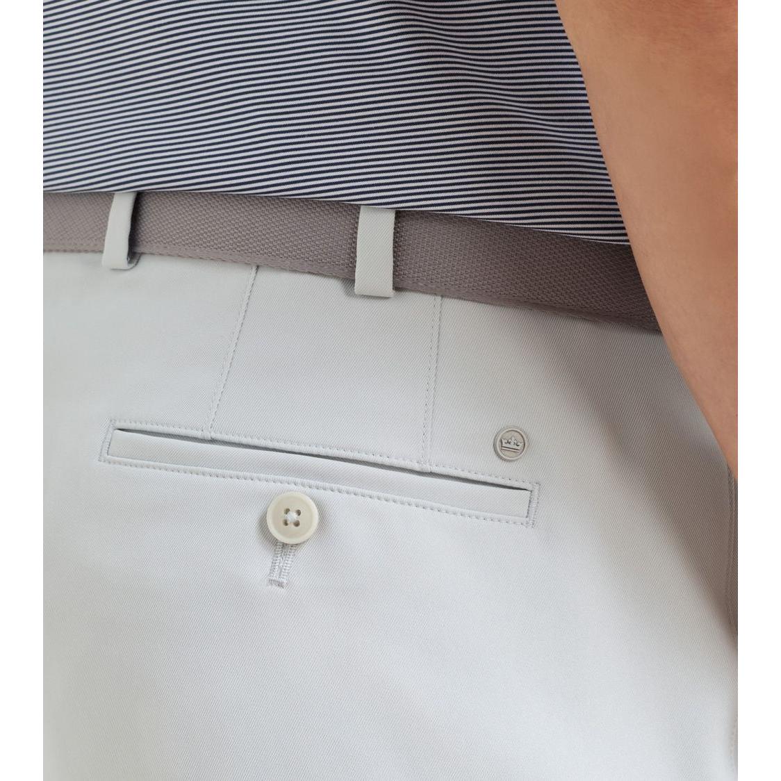 Peter Millar Salem Salem High Drape, pánské golfové kraťasy šedé