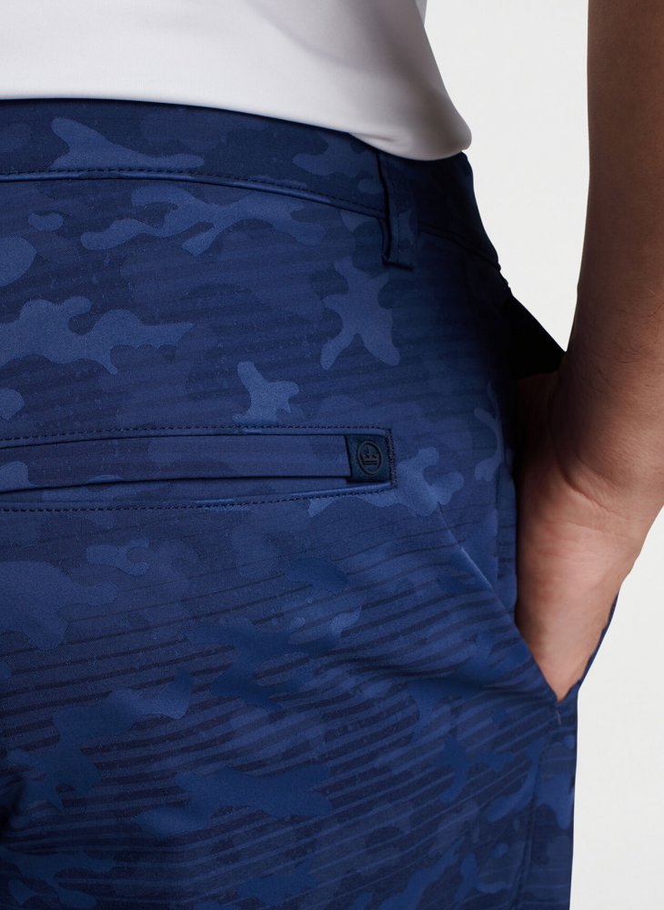Peter Millar Shackleford Camo Performance, pánské golfové kraťasy
