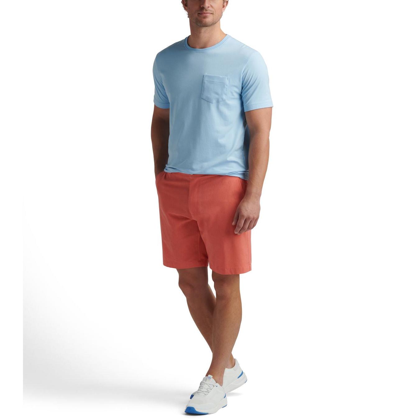 Peter Millar Shackleford Performance Hybrid, Azalea, pánské golfové kraťasy