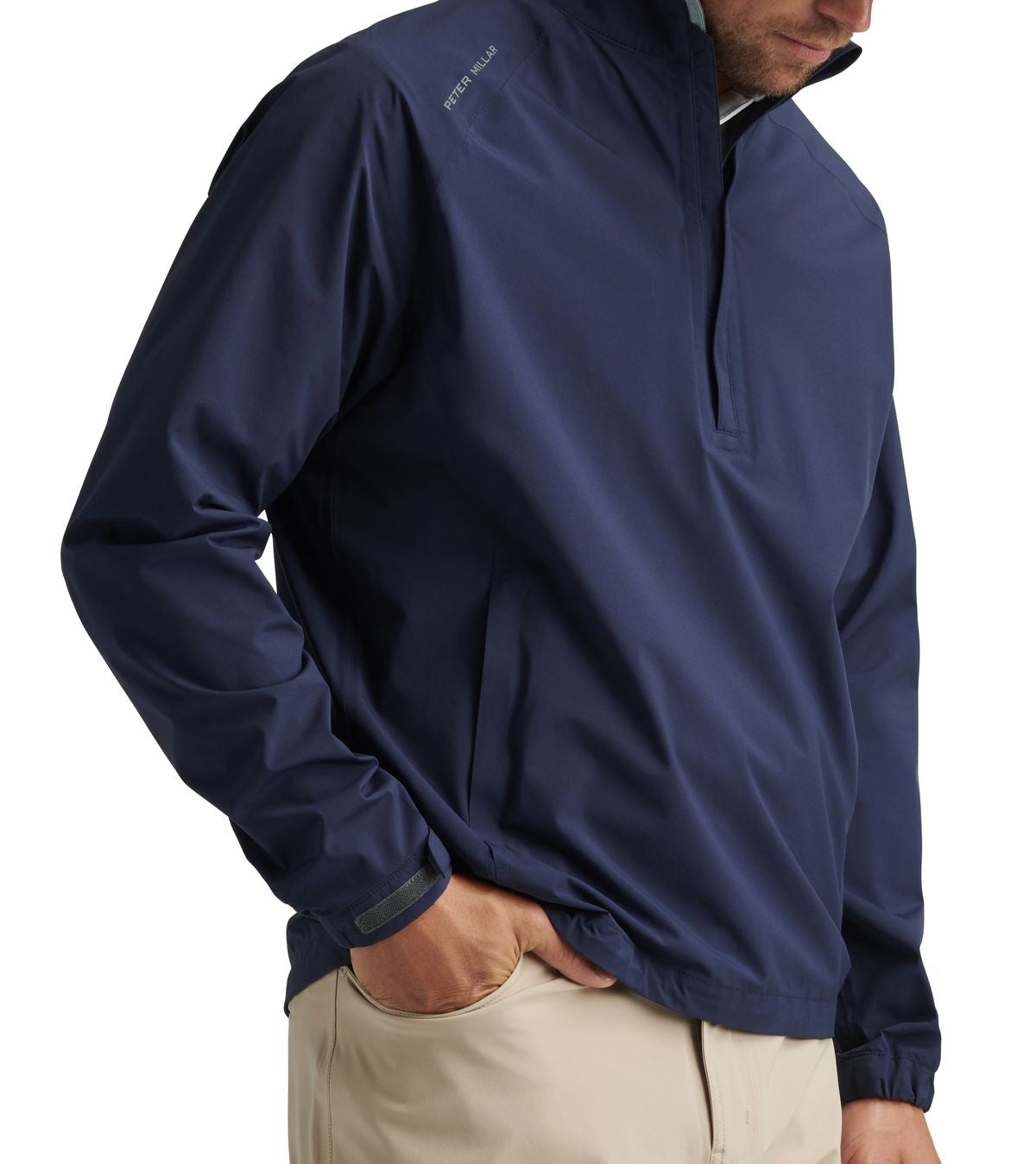 Peter Millar Shield Half-Zip Rain Shell, pánská nepromokavá bunda