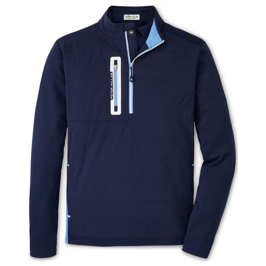 Peter Millar Weld Elite Hybrid Half-Zip, Navy Peter Millar