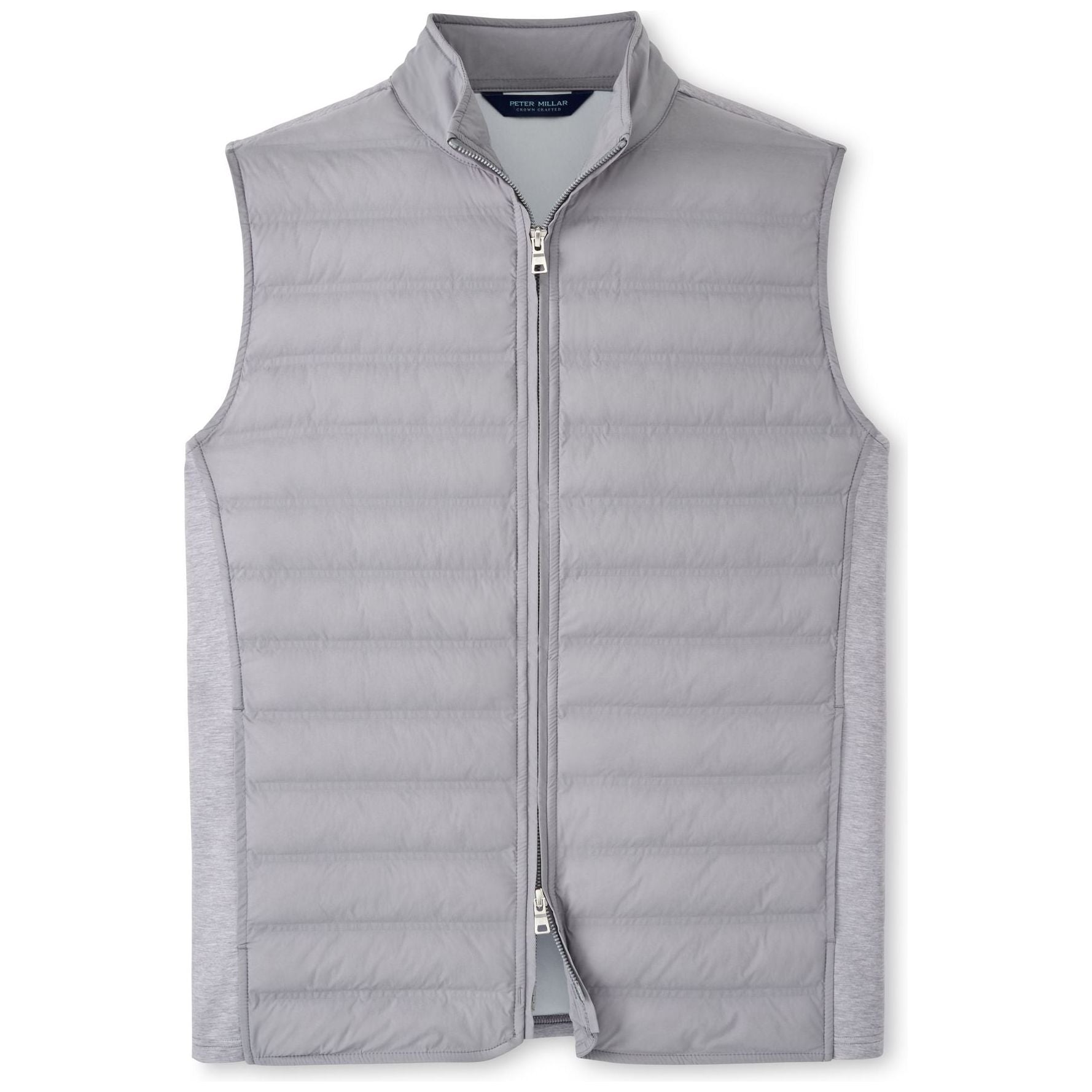 Peter Millar Winsome Hybrid, Šedá pánská golfová vesta