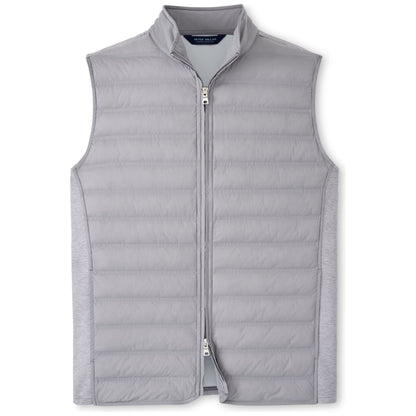 Peter Millar Winsome Hybrid, Šedá pánská golfová vesta