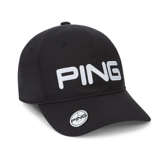Ping Ball Marker Cap, černá pánská golfová kšiltovka