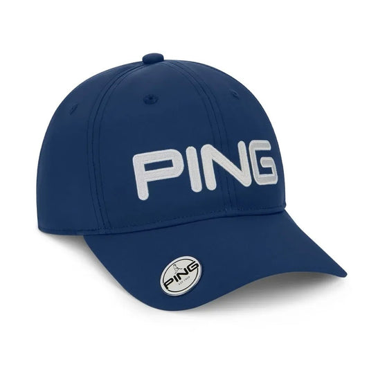 Ping Ball Marker Cap, tmavě modrá pánská golfová kšiltovka