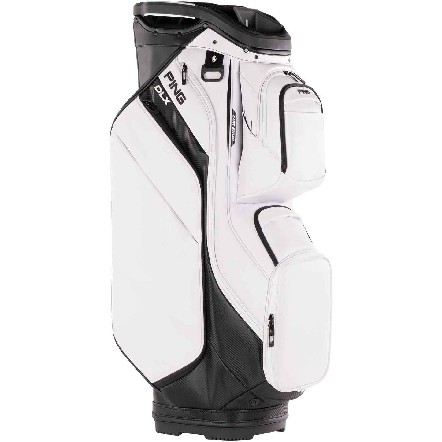 Ping DLX, White, prémiový golfový bag na vozík