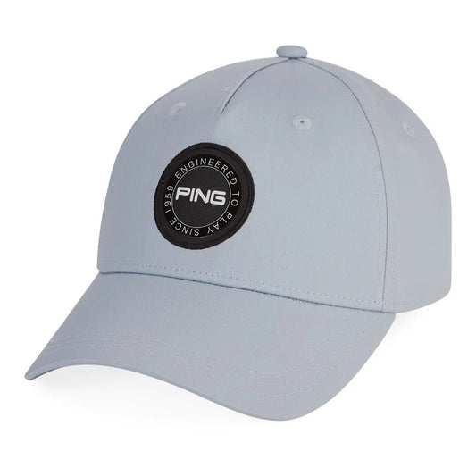 Ping Engineered Since Cap, stříbrná pánská golfová kšiltovka